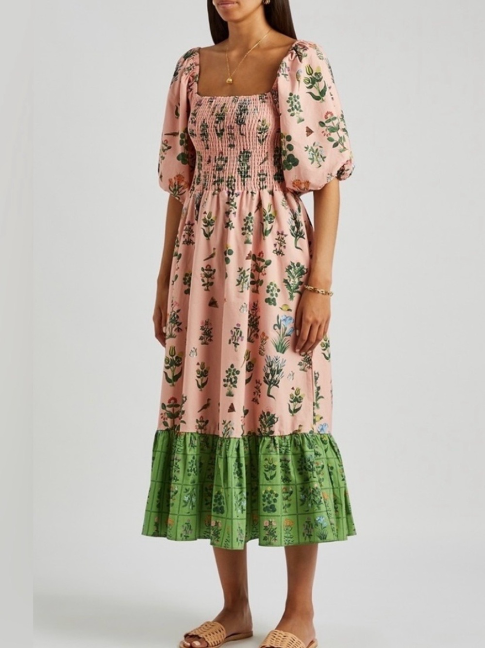 RHODE Eloise Garden Pink Dress
